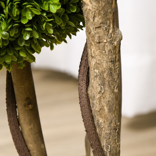 Plante Artificielle17x17x90cm, entretien Facile, pot Stable, plastique, vert