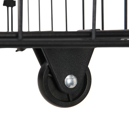 Lit Coffre 140*190cm, Lit Double, Tête De Lit, 2 Tiroirs à Roulettes, Pieds En Métal, Velours, Gris