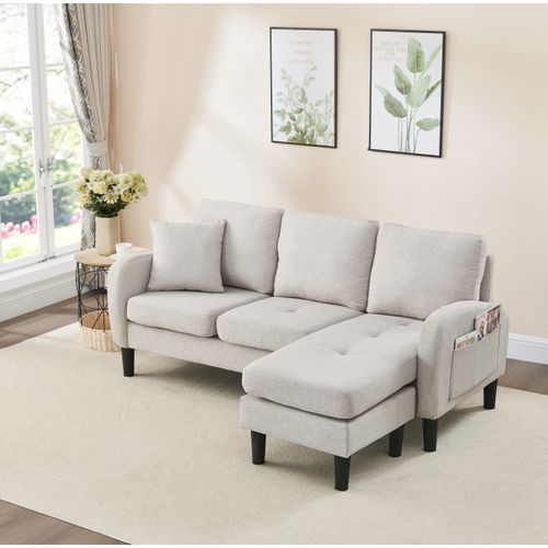 Canapé-lit 2 Places Compact Avec Fonction Couchage, Convertible En Velours Noir