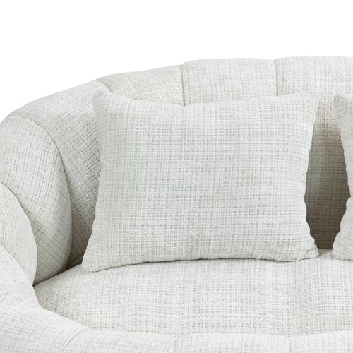 Fauteuil Pouf Bean Bag Ergonomique Et Confortable Pour Enfants, Intérieur/extérieur, Chenille Beige