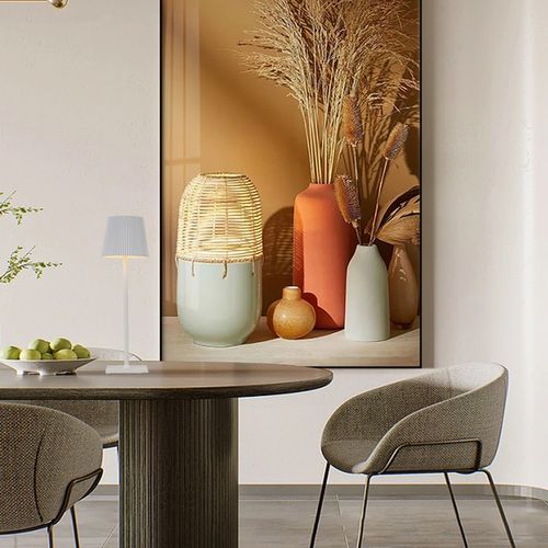 Lampe De Table Plissée Rechargeable 3w LED Métallique Blanc Étanche 2 Hauteurs