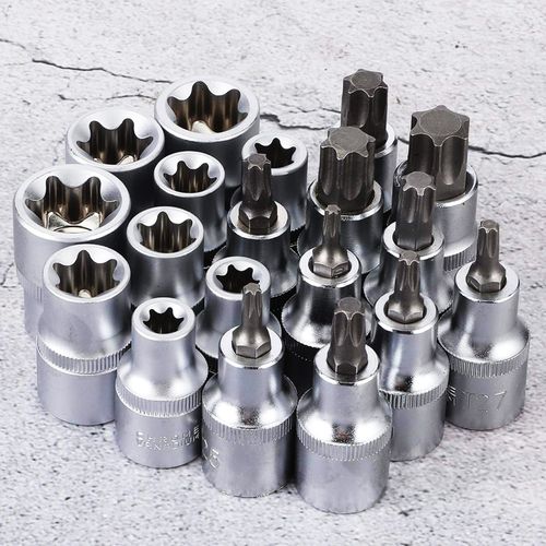 Set De 19 Mini Tournevis De Précision - Avec Embouts Torx -  Bleu