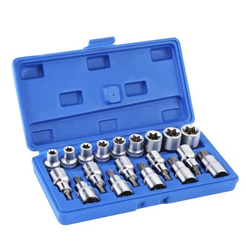 Set De 19 Mini Tournevis De Précision - Avec Embouts Torx -  Bleu