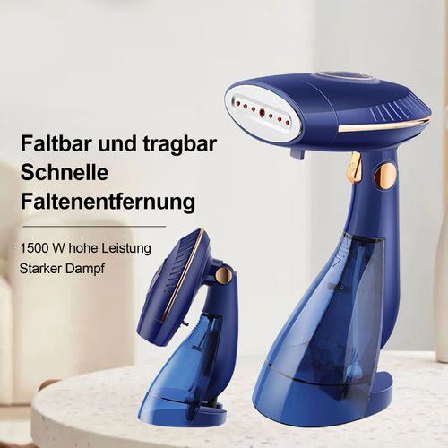 Fer à Repasser Électrique, 220 V-240 V, Version Double Réservoir D'eau Avec Film, Bleu Nuit