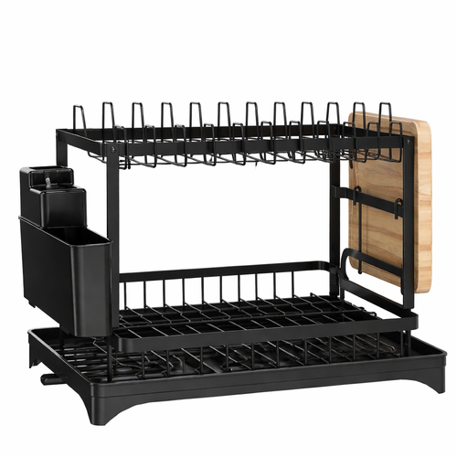 Égouttoir De Cuisine Noir