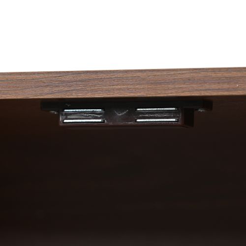 Buffet Avec 2 Portes En Rotin Et 2 Tiroirs