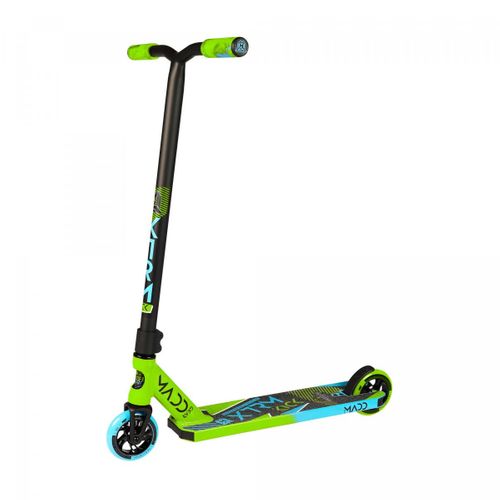 Trottinette Madd Kick Extreme En Vert Et Bleu - Performance Et Style