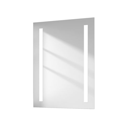 Miroir LED Salle De Bain 50x70cm Lumière Blanche Froide Carré