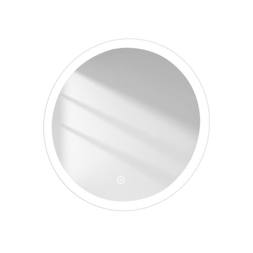 Miroir LED Salle De Bain Rond 60cm Anti Buée Tactile Lumière Réglable 3 Couleurs