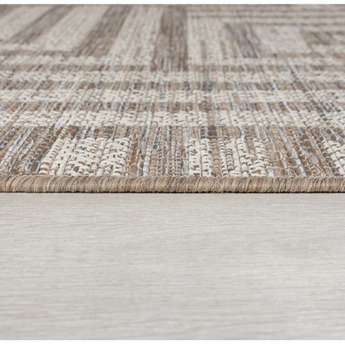 Tapis Intérieur Extérieur Rolanes En Polypropylène - Gris Clair - 60x230 Cm