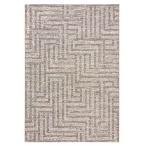 Tapis Intérieur Extérieur Rolanes En Polypropylène - Gris Clair - 60x230 Cm