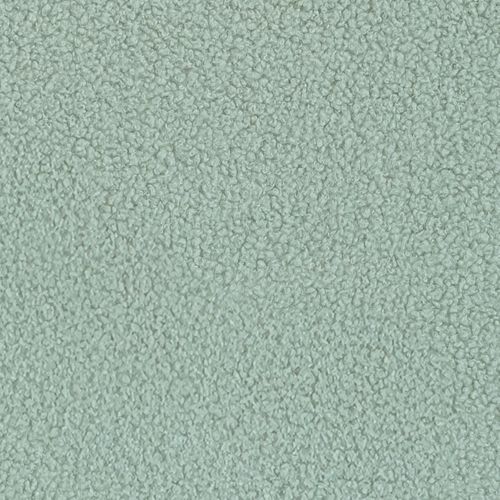 Petit Miroir Mural Asymétrique, Vert, Tissu Teddy, 70 X 50 X 4 Cm