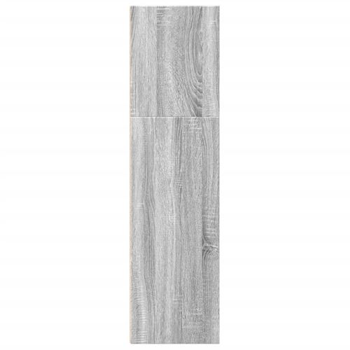 Bibliothèque Sonoma Gris 40x30x114 Cm Bois D'ingénierie