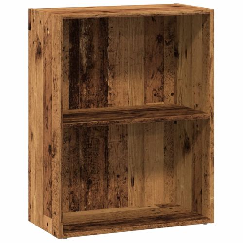 Bibliothèque Vieux Bois 60x30x77 Cm Bois D'ingénierie