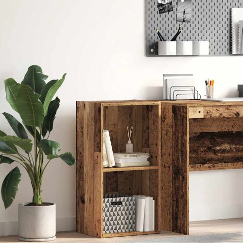 Bibliothèque Vieux Bois 40x30x77 Cm Bois D'ingénierie