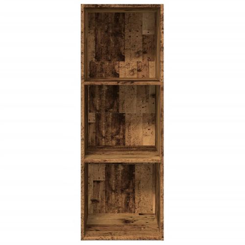 Bibliothèque Vieux Bois 40x30x114 Cm Bois D'ingénierie