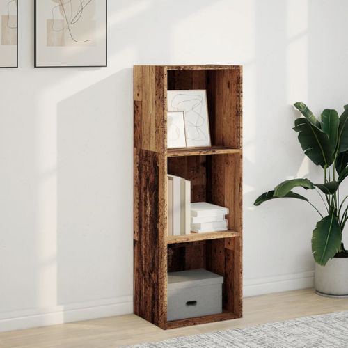 Bibliothèque Vieux Bois 40x30x114 Cm Bois D'ingénierie