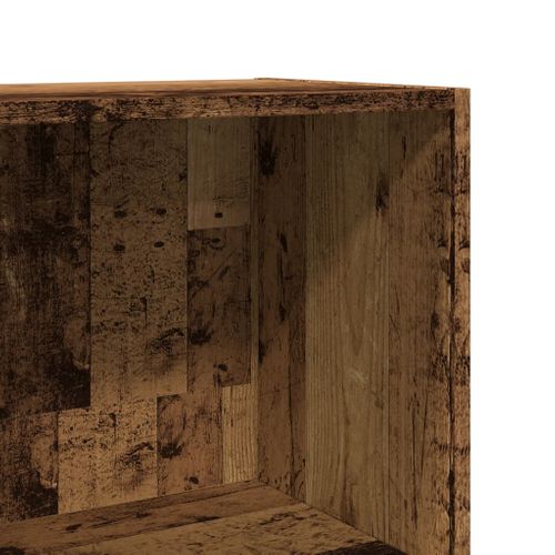 Bibliothèque Vieux Bois 40x30x114 Cm Bois D'ingénierie