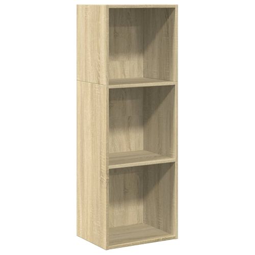 Bibliothèque Chêne Sonoma 40x30x114 Cm Bois D'ingénierie