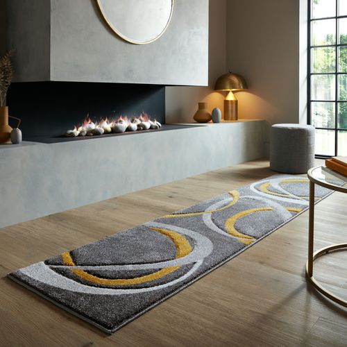 Tapis Moderne Tissé Plat Ring 066x300 Cm