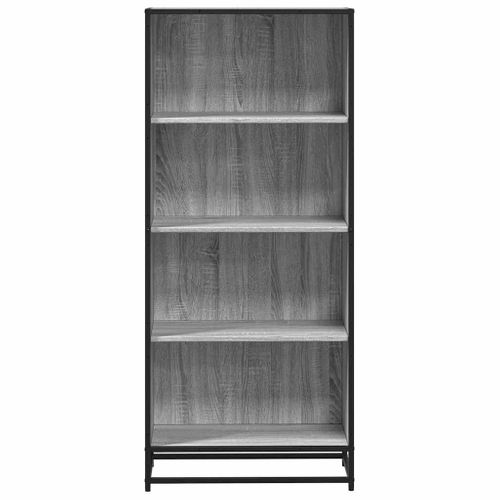 Bibliothèque Sonoma Gris 60x35x139 Cm Bois D'ingénierie
