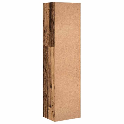 Bibliothèque Vieux Bois 40x30x152 Cm Bois D'ingénierie