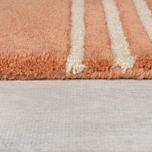 Tapis De Salon Moderne Pure Laine Formal Multi 120x180 Cm