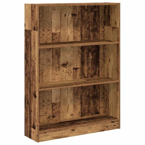 Bibliothèque Vieux Bois 80x24x109 Cm Bois D'ingénierie