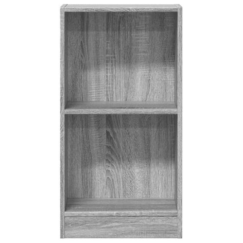 Bibliothèque Sonoma Gris 40x24x76 Cm Bois D'ingénierie