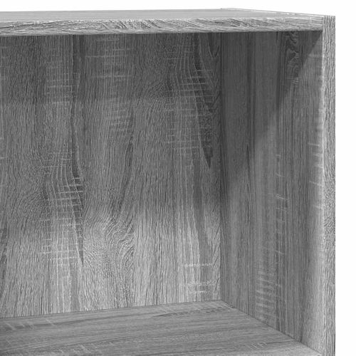 Bibliothèque Sonoma Gris 40x24x76 Cm Bois D'ingénierie