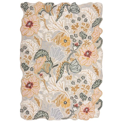 Tapis Pure Laine Floral Zinnia 160x230 Cm