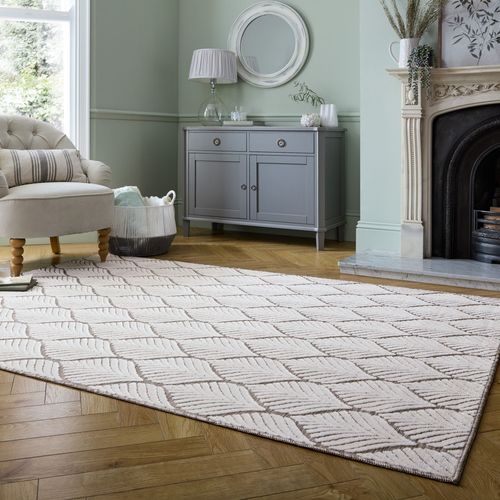 Tapis De Salon Moderne Tissé Plat Leavo 60x230 Cm