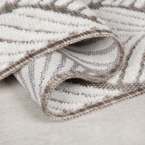 Tapis De Salon Moderne Tissé Plat Leavo 60x230 Cm