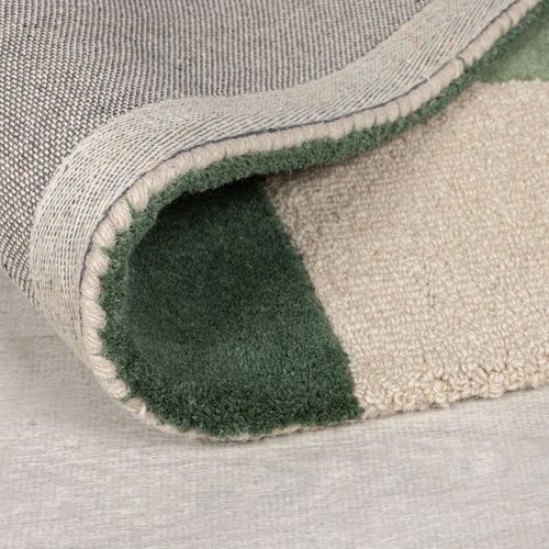 Tapis De Salon Moderne Pure Laine Glee 120x170 Cm