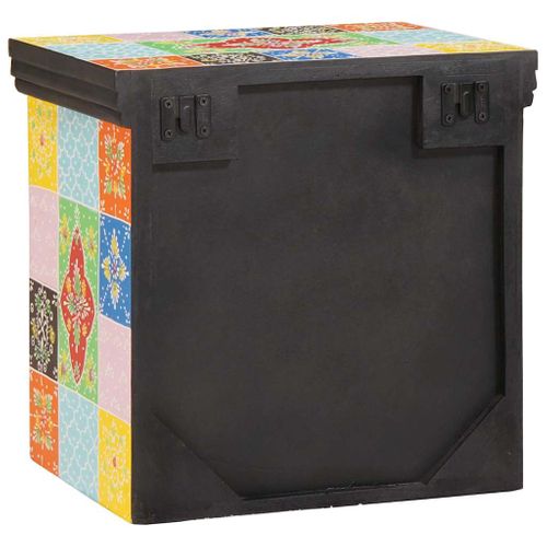 Cabinet De Chevet Avec Tiroir 2 Pièces Multicolore 40 X 30 X 40 Cm