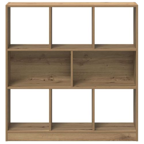 Bibliothèque Chêne Artisanal 97,5x29,5x100 Cm Bois D'ingénierie