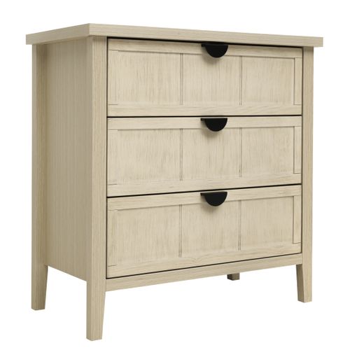Meuble Tiroir Commode Chambre, 3 Tiroirs, Casier De Rangement En Bois, Pour Chambre, Salon, Bureau