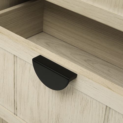 Meuble Tiroir Commode Chambre, 3 Tiroirs, Casier De Rangement En Bois, Pour Chambre, Salon, Bureau