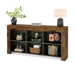 Table Console, Table D'entrée étroite Avec Tiroir Et 2 étagères, Table De Couloir En