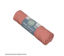 Drap Housse 60x1 Cm Terracotta Drap Housse But
