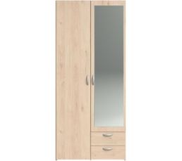 Armoire 2 Portes Et 2 Tiroirs (BT-07) - TIKI