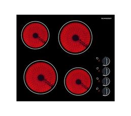 Plaque De Protection Pour Cuisinière Vitrocéramique Ou Induction - 70x52 Cm, Verre Trempé 4 Mm, Motif Fleurs Vert, Multifonction