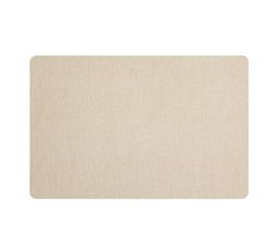 Lot De 4 Sets De Table 45x30 Cm - Imitation Lin Beige - Lavables, Antidérapants, Double Face - Pour Cuisine, Salle à Manger, Restaurant