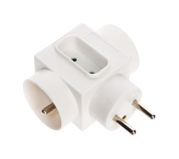 Prise Murale 16A Avec 2 Ports USB - Blanc/Gris - Zenitech Bolea - Charge Rapide Et Design Moderne - 6