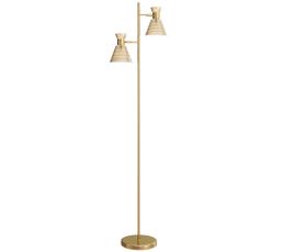 Meuble TV Style Louis-Philippe Merisier - Plateau Pivotant, 2 Portes, 3 Niches - 82x77x46.5 Cm