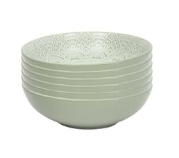 Assiette Plate En Grès Brun D27cm - Akaris | Fabrique De Styles