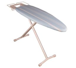 Housse De Table à Repasser Leifheit - Taille Universelle Max 140x45 Cm - Rembourrage 3 Mm, Clip De Tension - Certifiée Oeko-Tex