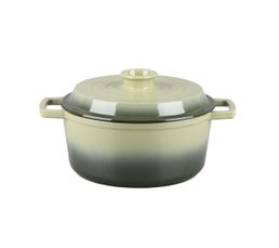 Faitout Céramique 24 Cm RobuCook – Revêtement Antiadhésif Sans PFOA/PFAS, Tous Feux Dont Induction – 4,3 L