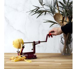 pele pomme en metal rouge toute l offre accessoire et amenagement cuisine but
