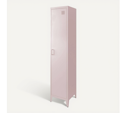Bibliothèque Enfant 2 Portes 4 Étages - Rose, 60x30x104.5cm, Anti-basculement, Hauteur Adaptée - 10